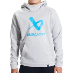 Bauer Core Lockup Hoodie - Youth - Grey