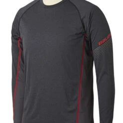 Bauer Essential Long Sleeve Base Layer Top - Youth
