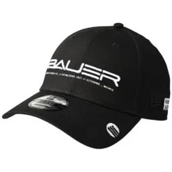 Bauer New Era 9Forty Overbrand Cap - Black