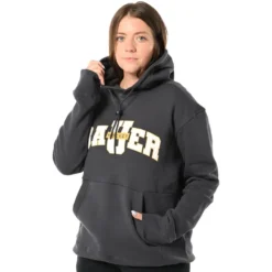 Bauer University Hoodie - Senior - Dark Grey -Hockey Discount Store bauer bauer university hoodie senior dark grey 1