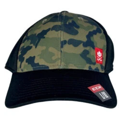 CCM Camo Leaf Structured Flex Cap