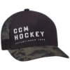 CCM Camo Meshback Trucker Cap - Black