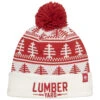 CCM Holiday Lumber Yard Pom Knit - White