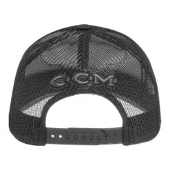 CCM Monochrome Meshback Trucker Cap - Black -Hockey Discount Store ccm ccm monochrome meshback trucker cap black 2