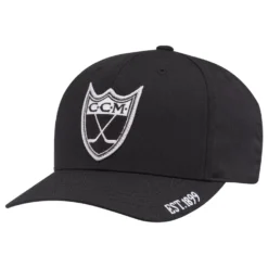 CCM Monochrome Structured Adjustable Cap - Black