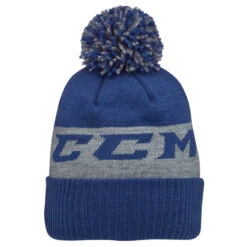 CCM Team Fleece Pom Knit - Dark Blue
