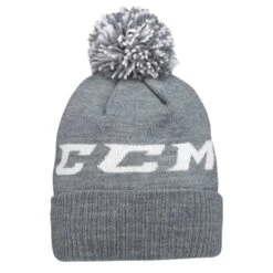 CCM Team Fleece Pom Knit - Dark Grey