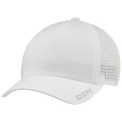 CCM Team Perforated Training Cap - White