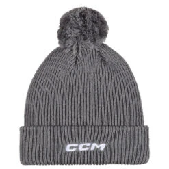 CCM Team Pom Knit - Dark Heather Grey