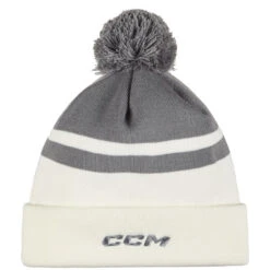 CCM Team Pom Knit With Fleece Liner - Dark Heather Grey