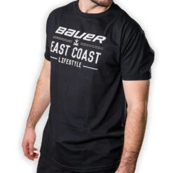 Bauer East Coast Lifestyle Collab Tee - Senior - Black