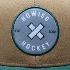 Howies Hockey - Lid - The Cross Check - Green/Brown -Hockey Discount Store howies hockey howies hockey lid the cross check gr 2