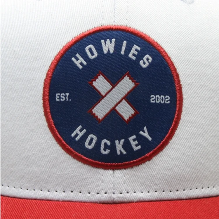 Howies Hockey - Lid - The Cross Check - Red/White 2 Howies Hockey - Lid - The Cross Check - Red/White - Image 2
