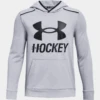 Under Armour Hockey Graphic Hoody - Youth - Mod Gray