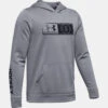 Under Armour Hockey Hoody - Steel Full Heather - Youth