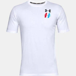 Under Armour S20 Hockey Graphic T1 Short Sleeve Tee - Adult - White