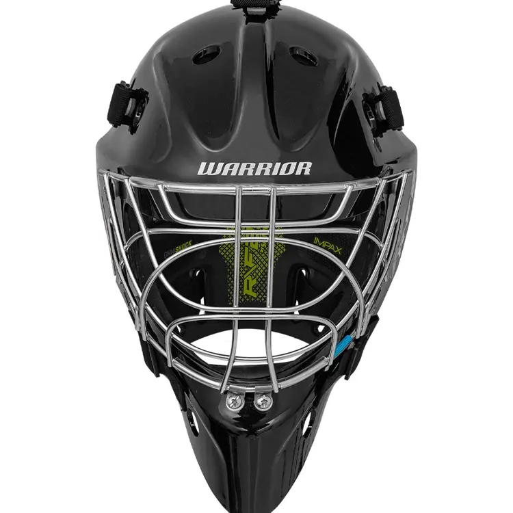 Warrior R/F2 E Certified Goal Helmet - Junior - Black 2 Warrior R/F2 E Certified Goal Helmet - Junior - Black - Image 2